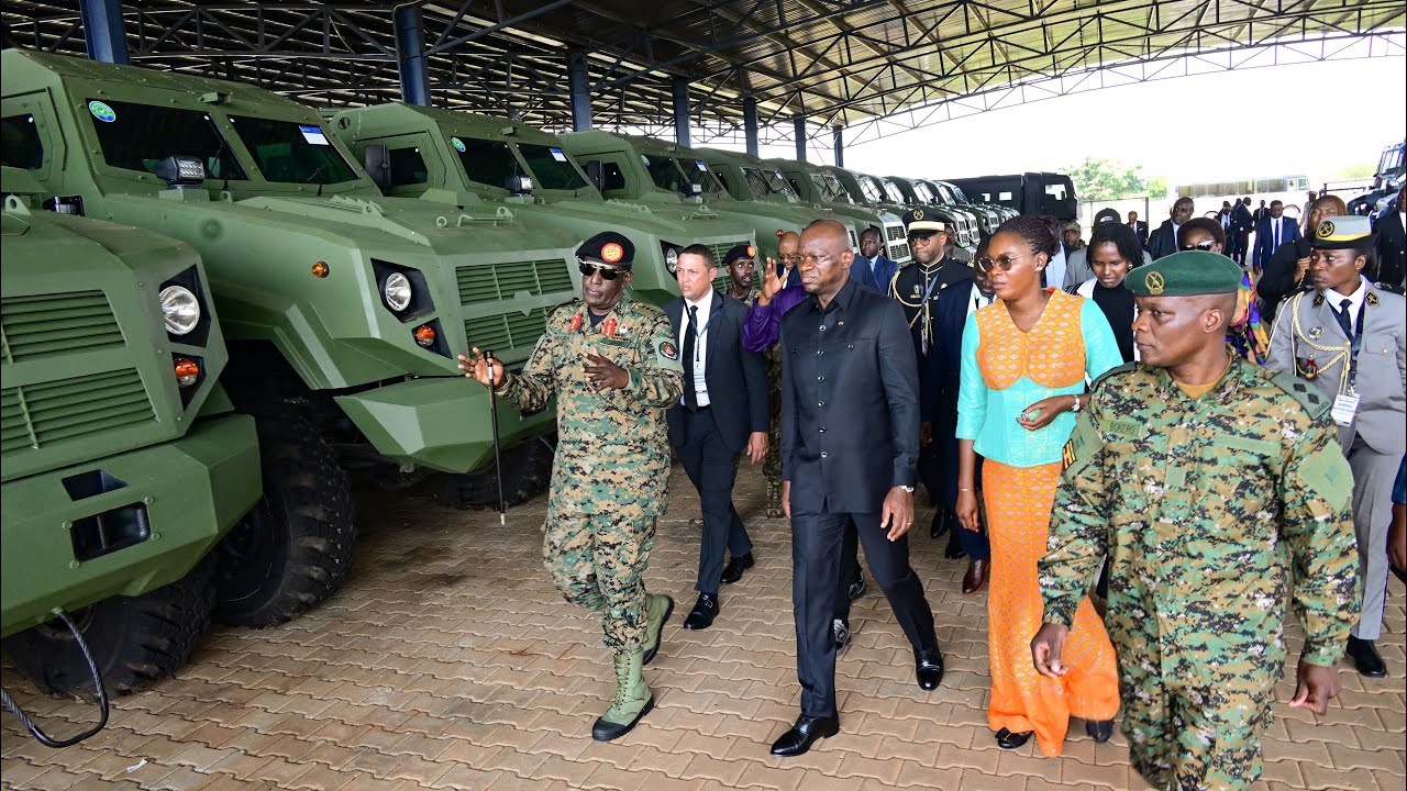 Gabon’s President ticks Museveni - Gabon to work with Uganda in Military & Other sectors.