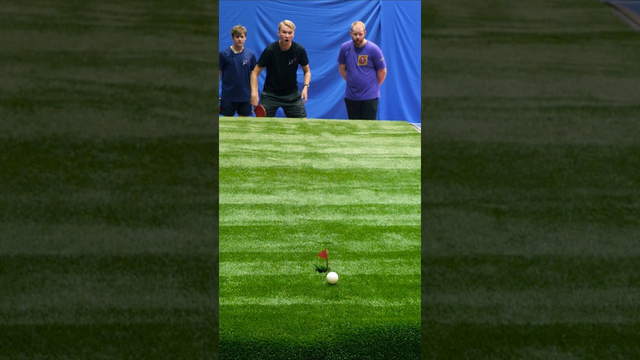 Hole-in-one challenge 🤪