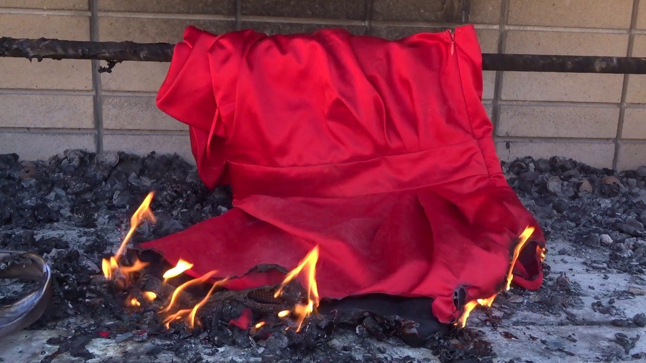 12 -burning red dress 1