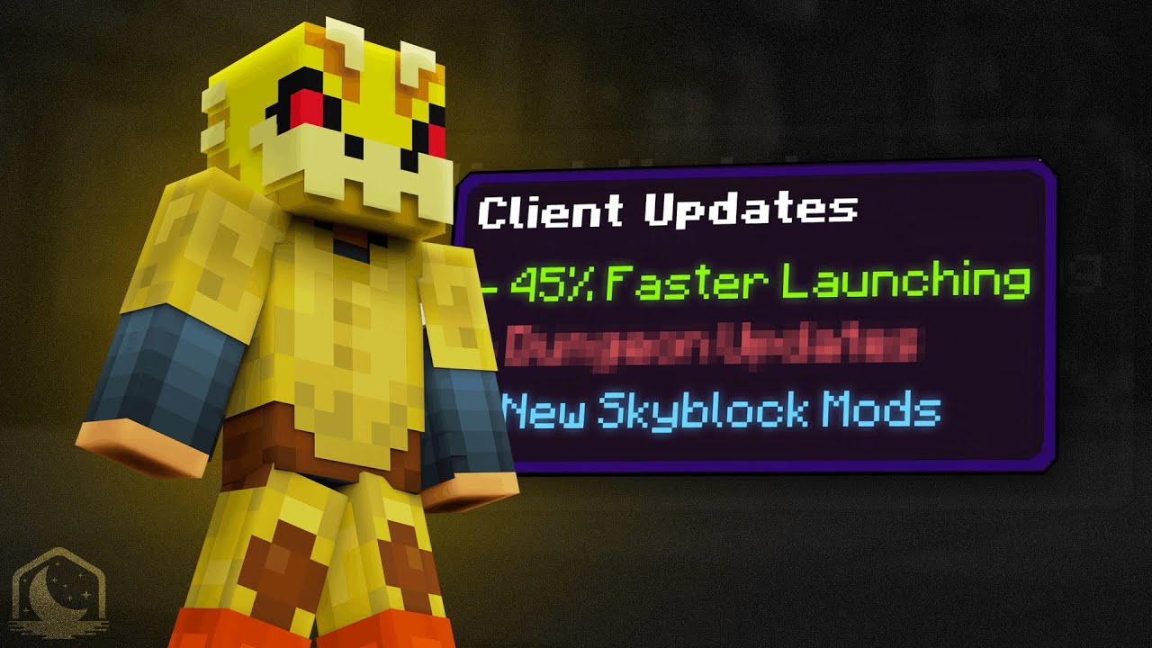 Улучшения игры, моды для Skyblock и многое другое! | Обзор Lunar Client #22