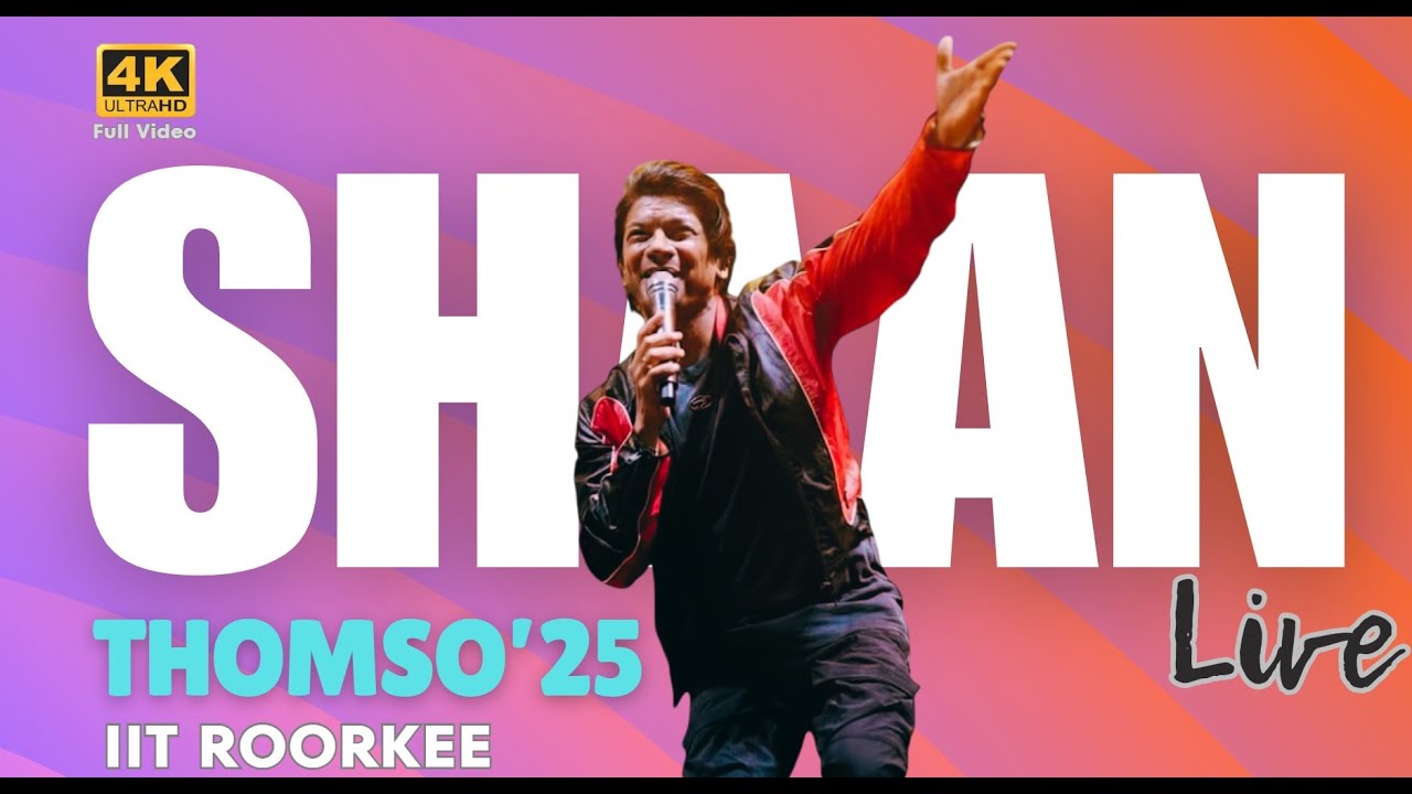 Shaan Super Hits concert IIT ROORKEE | #thomso25  #jeeadvance #jeeproblems  #SHAANLIVE   #shaan