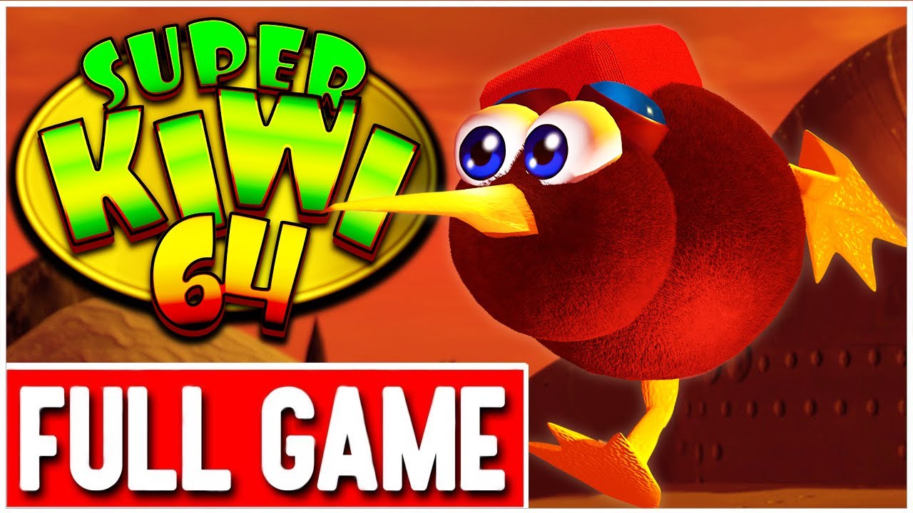 SUPER KIWI 64 Gameplay Walkthrough FULL GAME - No Commentary