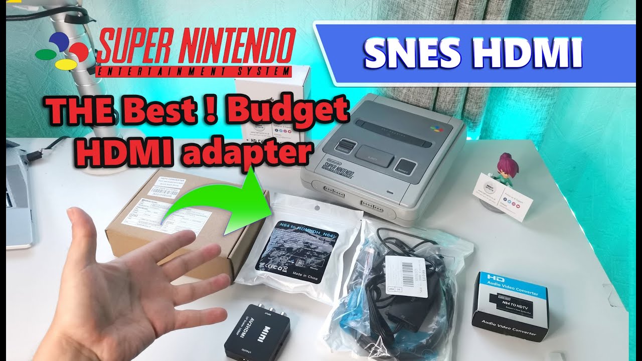 Битва за лучший бюджетный адаптер HDMI для Super Nintendo SNS to HDMI