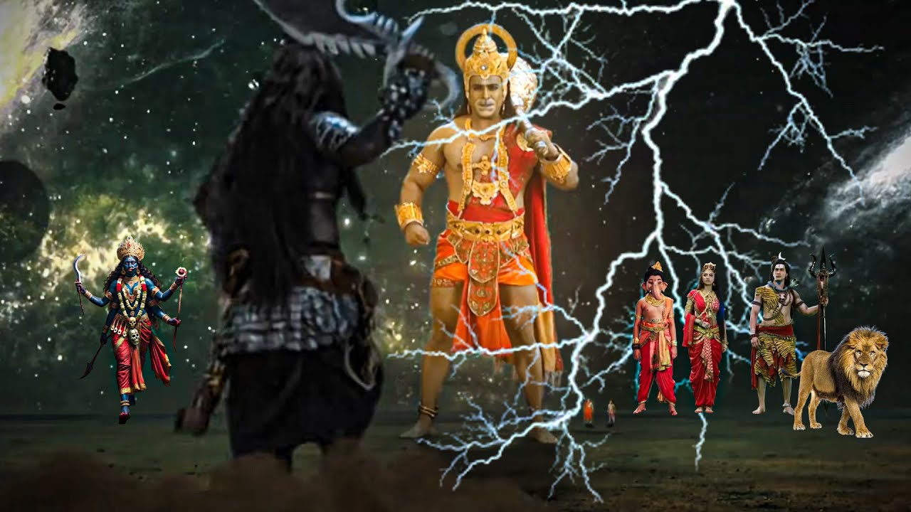 जब युद्ध भूमि में हनुमान ने चखाया राक्षस मजा | Vighnaharta Ganesha | Jai Ganesh