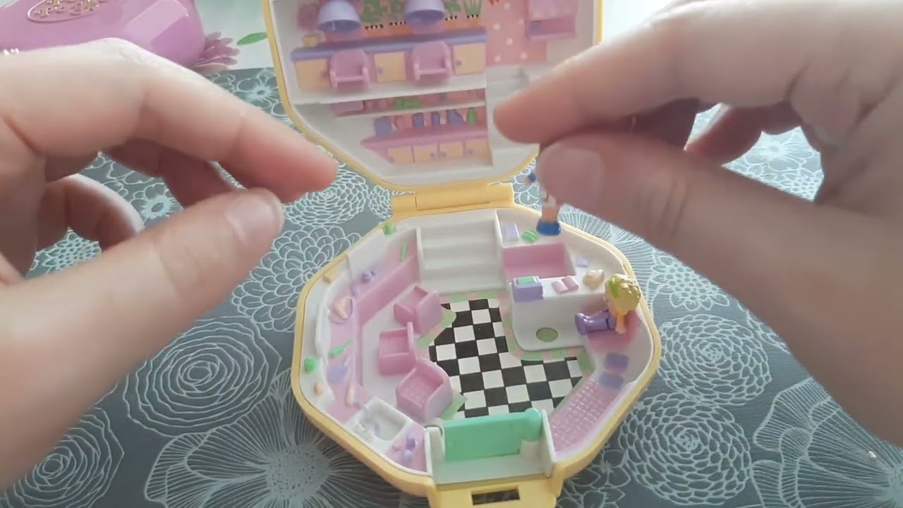 #vintagepollypocket #pollypocket Polly's Hair Salon 🎀