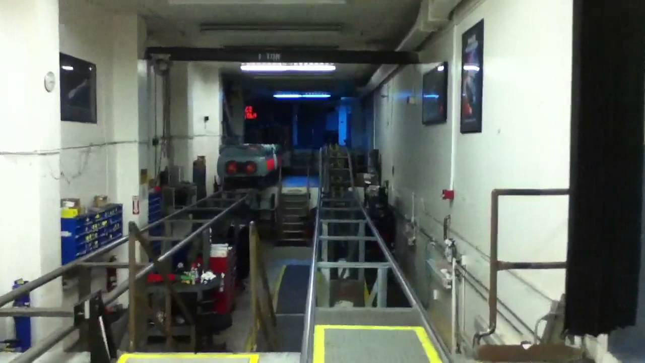 Backstage at Disneyland:  Space Mountain behind the scenes secrets