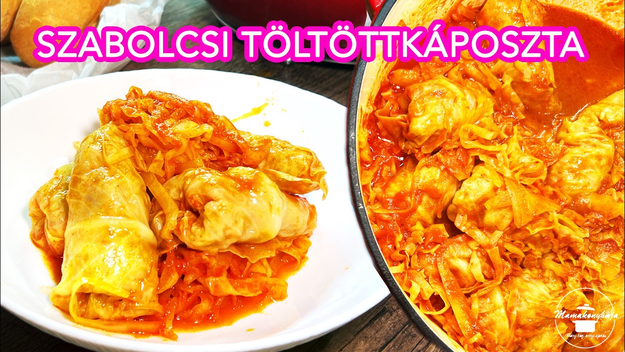 ✨A tökéletes  Töltött Káposzta: Szabolcsi és Hagyományos recept egy videóban!✨ 🥓Mamakonyhája