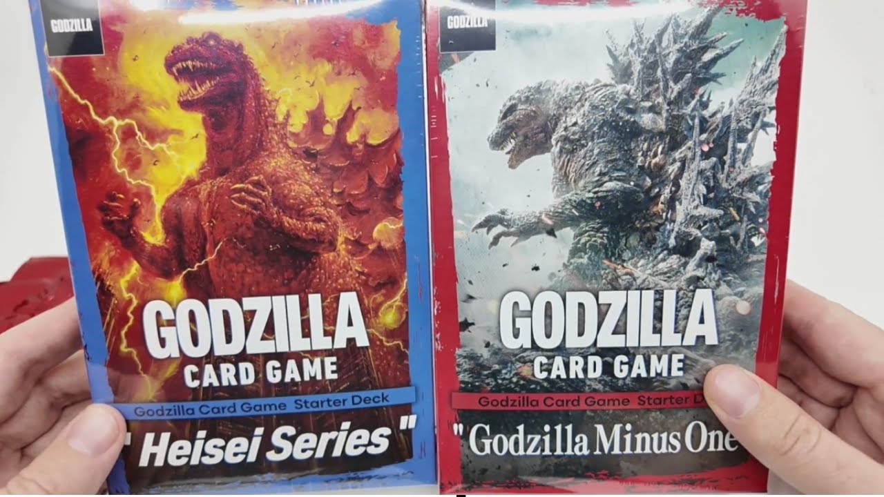 Открываем обе стартовые колоды для новой карточной игры Godzilla