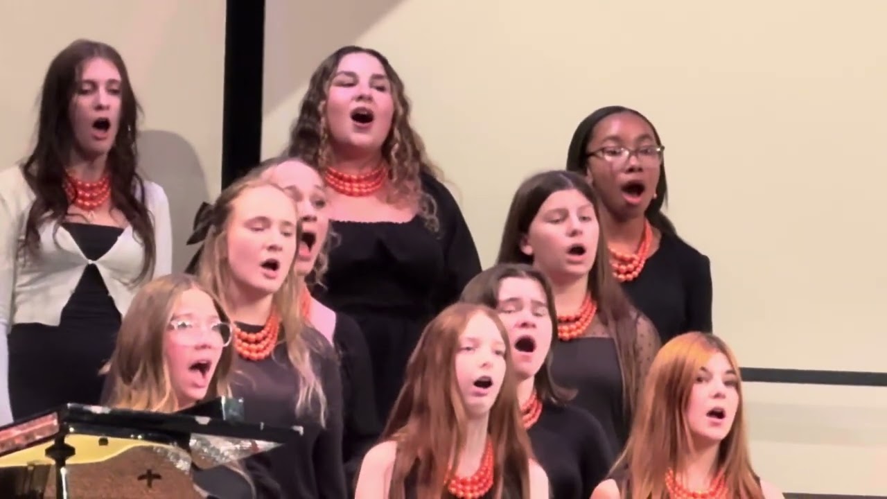Harper’s 8th grade choir singing Lakeside Lullaby- Nov 2025