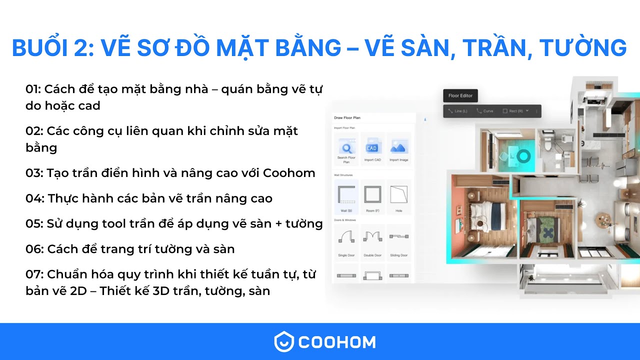Webinar Hướng Dẫn Sử Dụng Coohom - Buổi 2