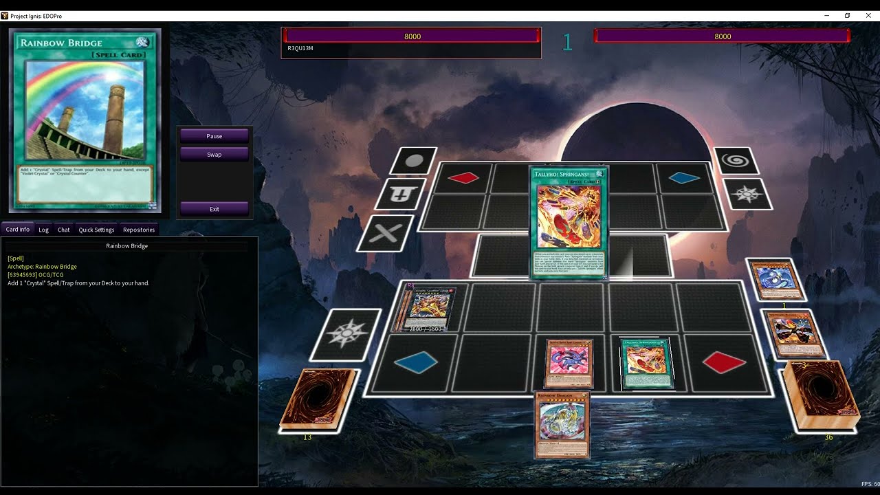 ADVANCED CRYSTAL BEAST | SPRINGAN INTO OVERDRIVE 1 CARD COMBO