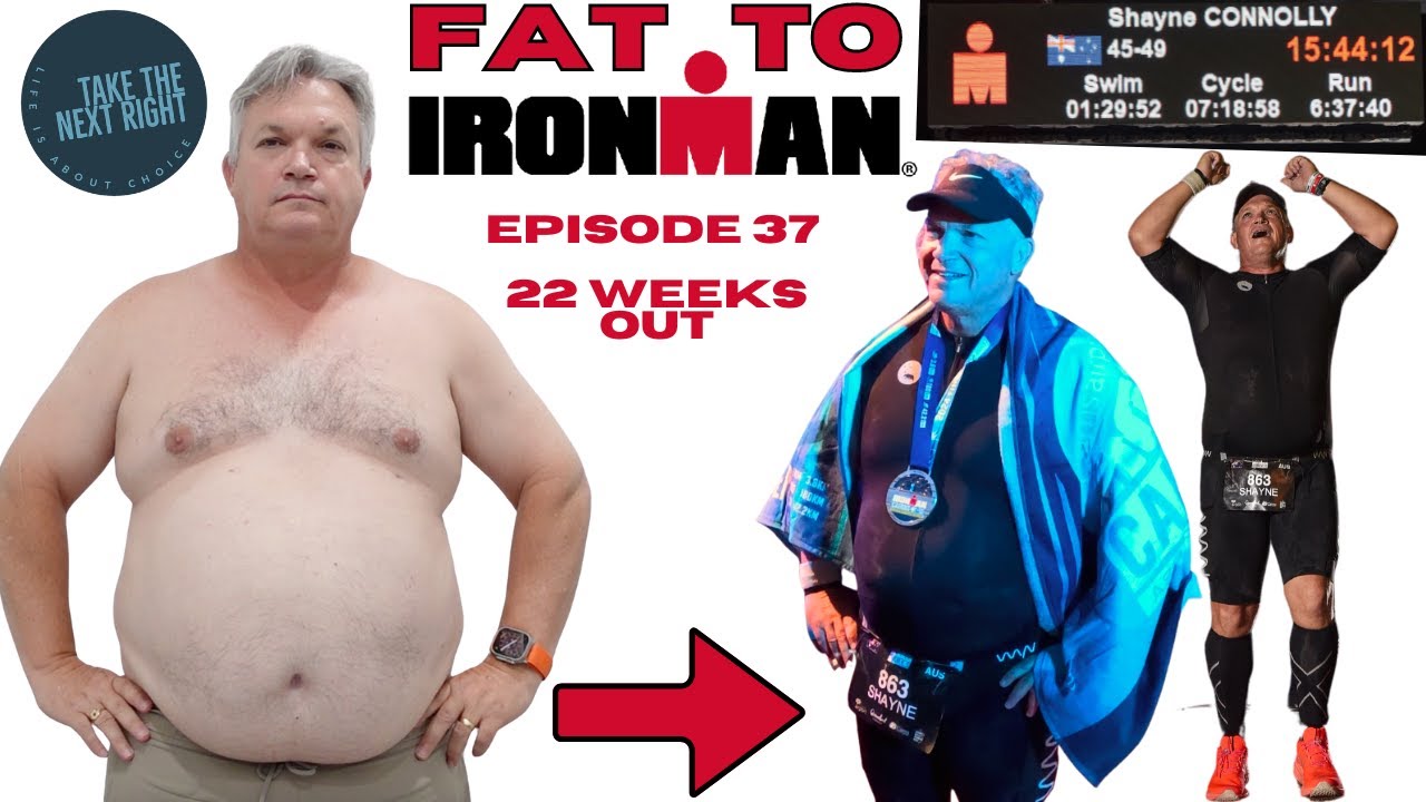 Fat to Ironman - What am I doing with my life? - Episode 37 (22 Weeks to Go) #fattofit #motivation