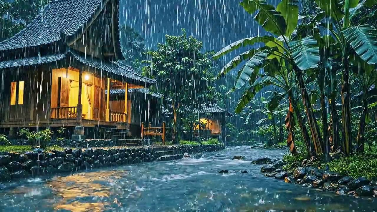 Rainstorm ASMR for Stress Relief & Insomnia