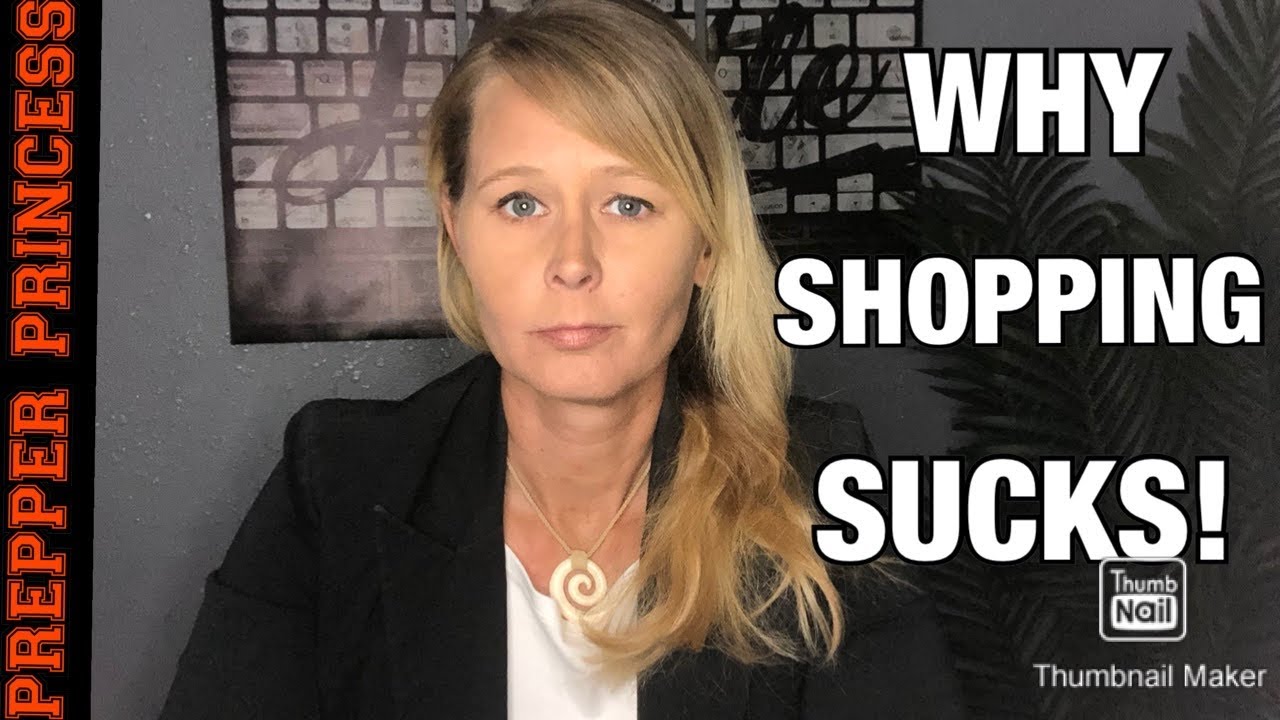 WHY SHOPPING REALLY SUCKS! AND WHY YOU SHOULD STOP!