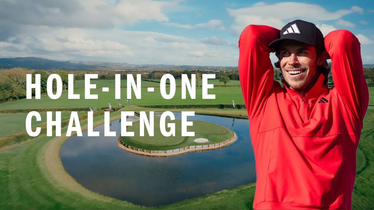 Gareth Bale’s Backyard Hole-in-One Mission
