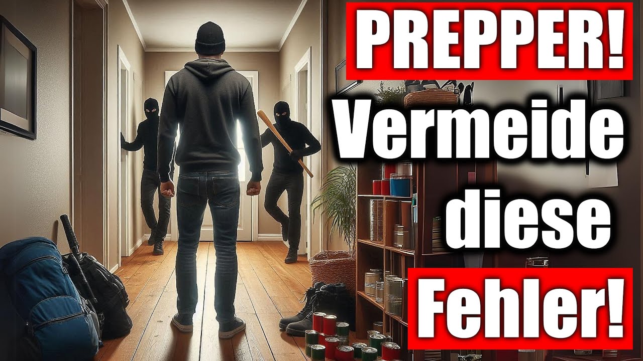 WICHTIG! Diese Fehler gefährden in der Krise akut dein Leben! Prepper Krisenvorsorge