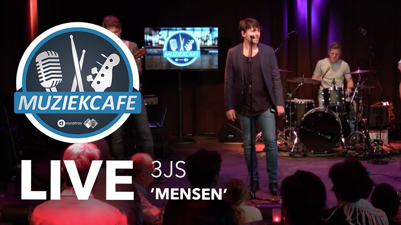 3JS - 'Mensen' live bij Muziekcafé
