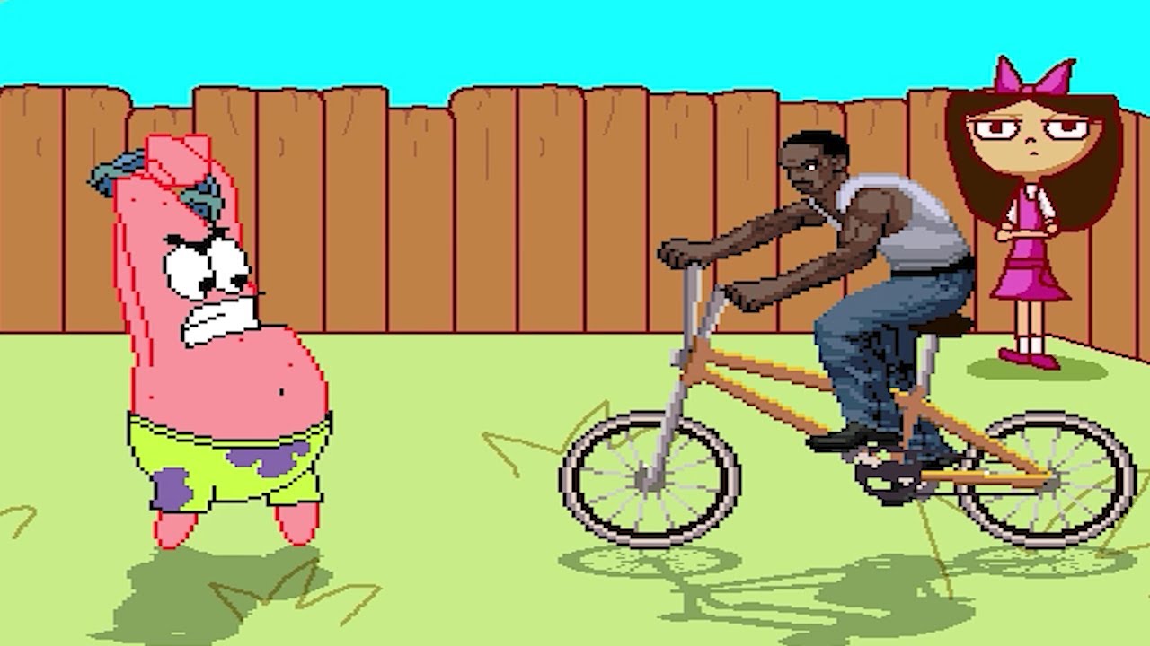 THE FUNNIEST & COOLEST PATRICK STAR MUGEN SO FAR... | NOBODY CAN WITHSTAND PATRICK'S BOULDER HOUSE