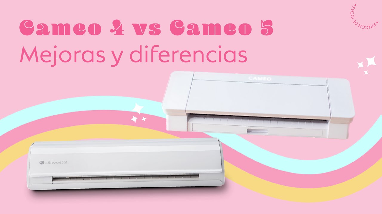 Silhouette Cameo 4 vs. Silhouette Cameo 5 - Diferencias y mejoras