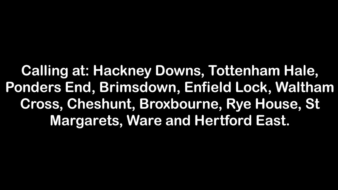 London Liverpool Street Announcements 02/10/2019