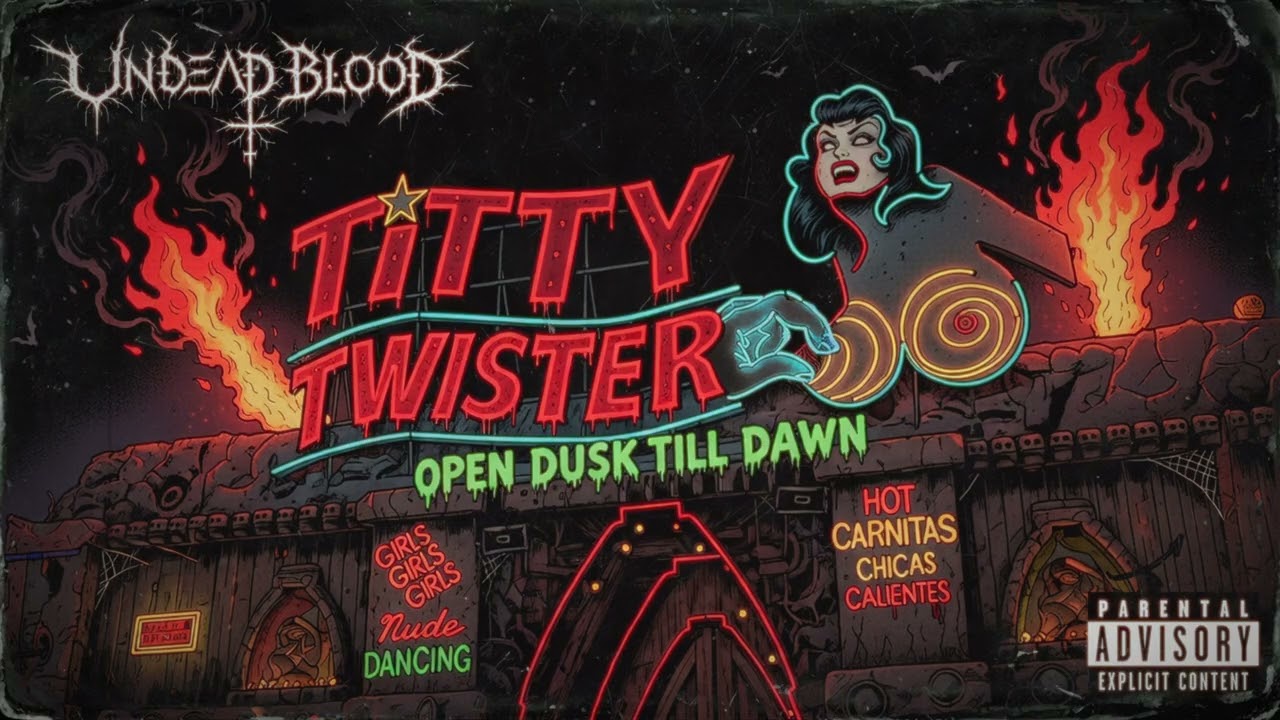 UNÐΞΛÐ BĿOOÐ - TITTY TWISTER | BLUES ROCK/METAL | SOUTHERN | BIKER