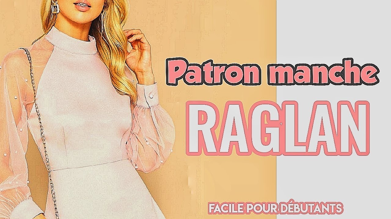 MANCHE RAGLAN ...PATRON SIMPLE ET FACILE POUR DÉBUTANT//  PRETTY IRO