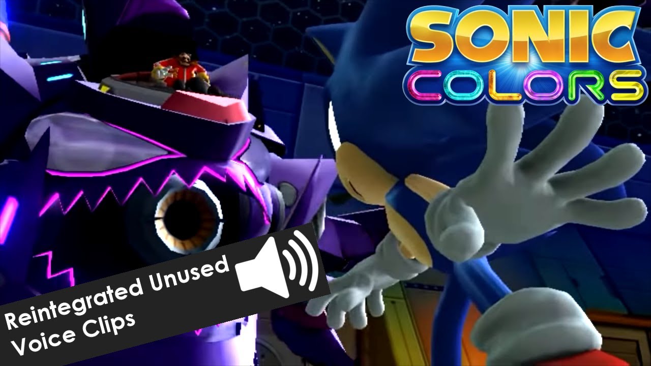Nega Wisp Armor w/ Unused Voice Clips | Sonic Colors