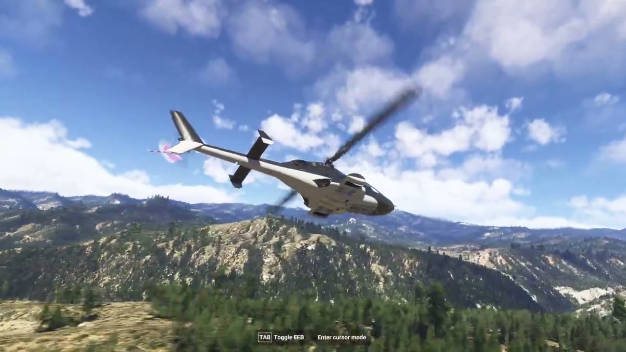 MSFS 2024 Airwolf Does Sidewinder