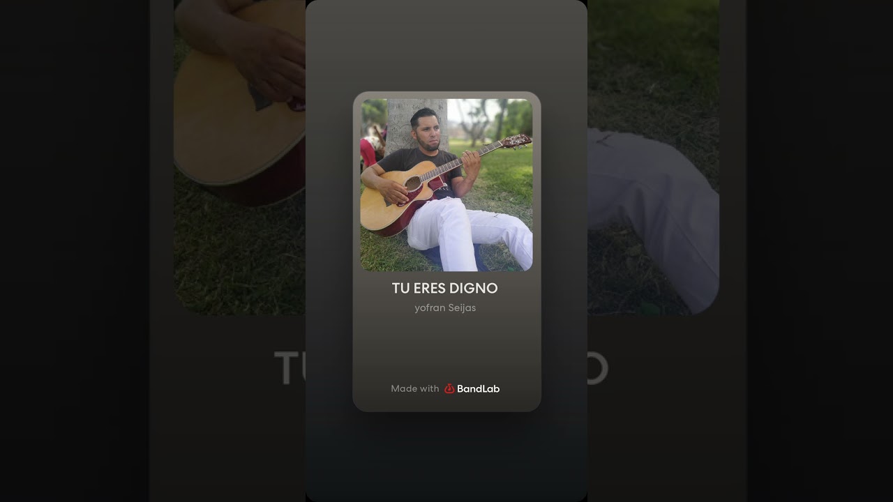 TU ERES DIGNO 