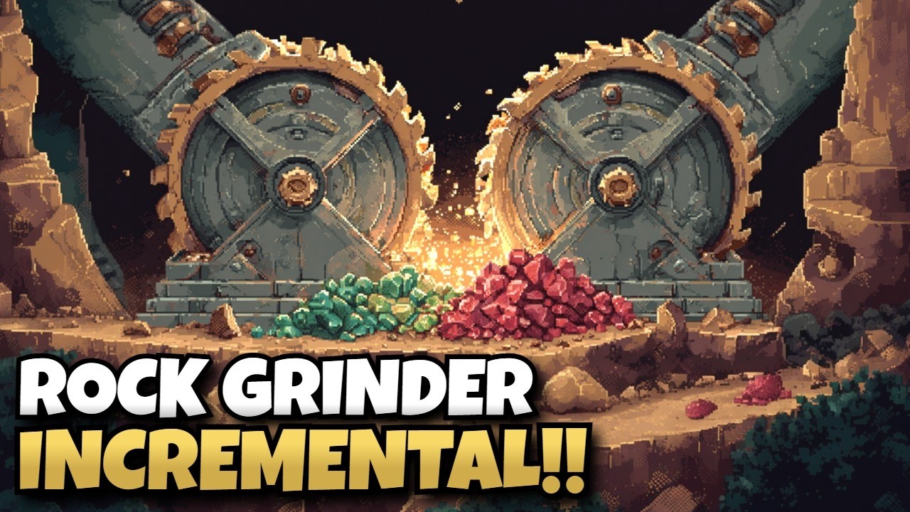 Grinding Down 1000s of Rocks to Upgrade My Rock Crusher!