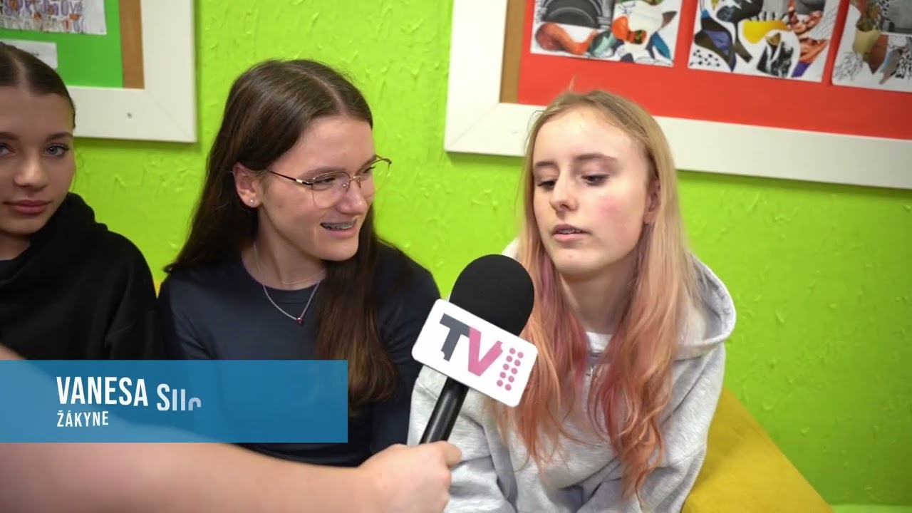 Mandyska DNES - žáci natáčí reportáže o dění ve škole