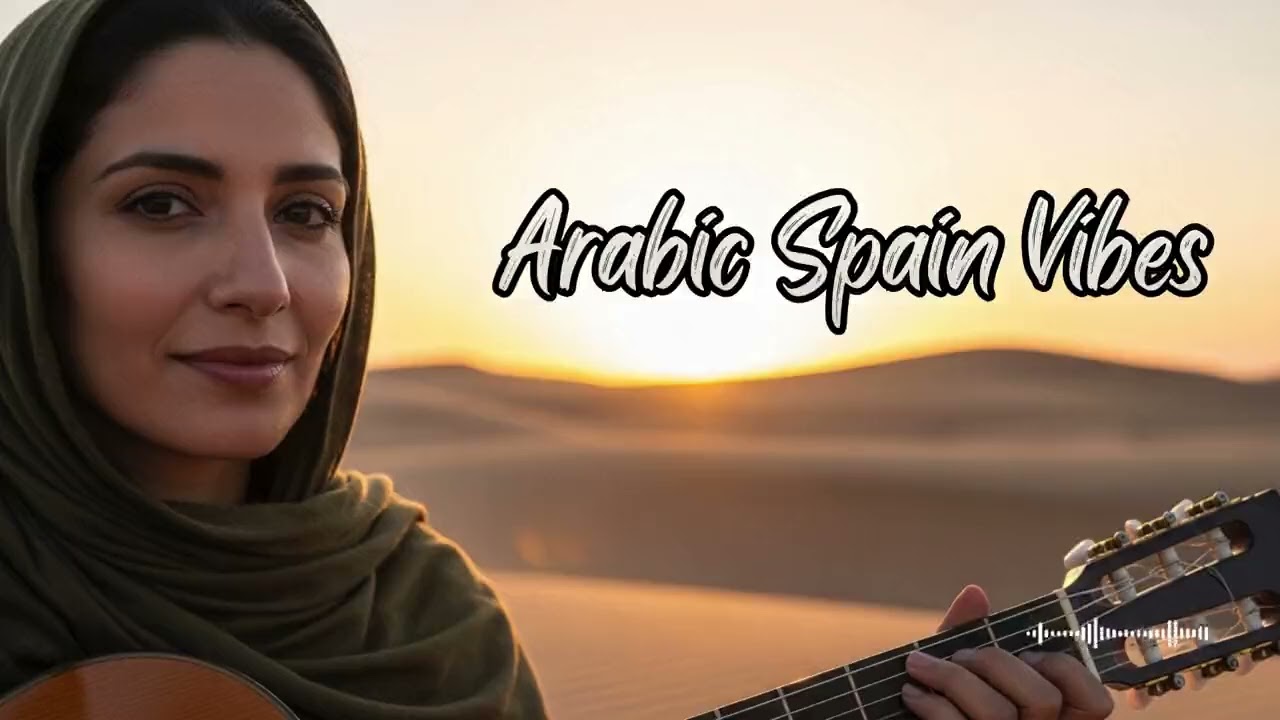 Arabic Spanish Flamenco Guitar – Relaxing Desert Sunset Instrumental Music