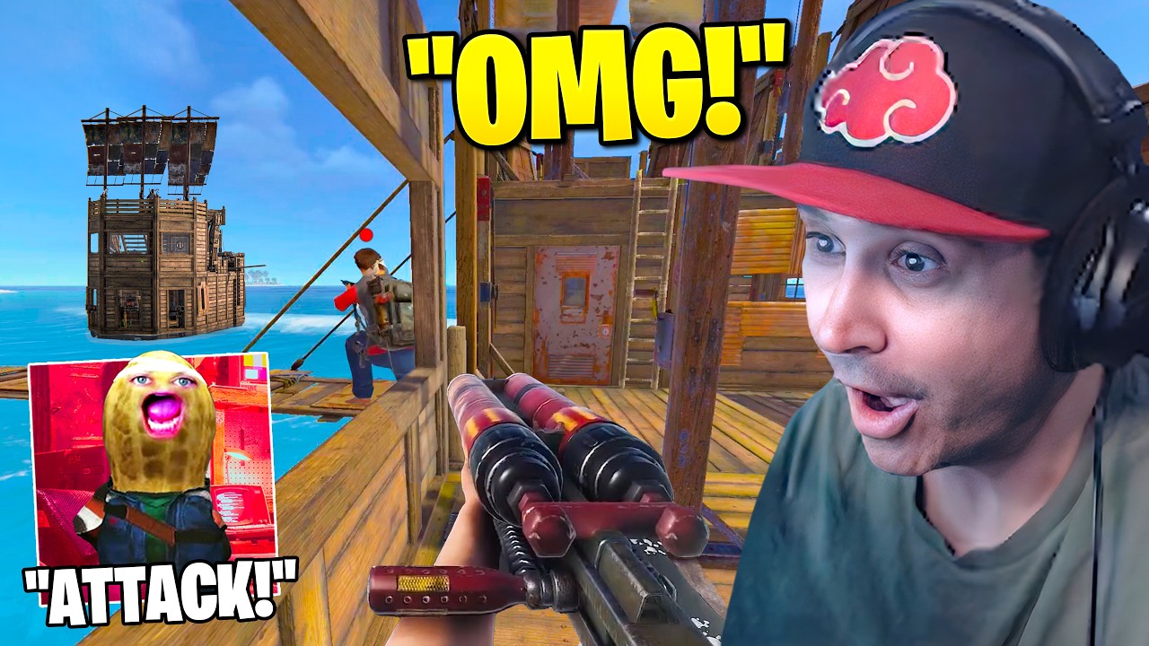 Summit1g's First Time TUCKING in Rust & BurntPeanut Catches Him