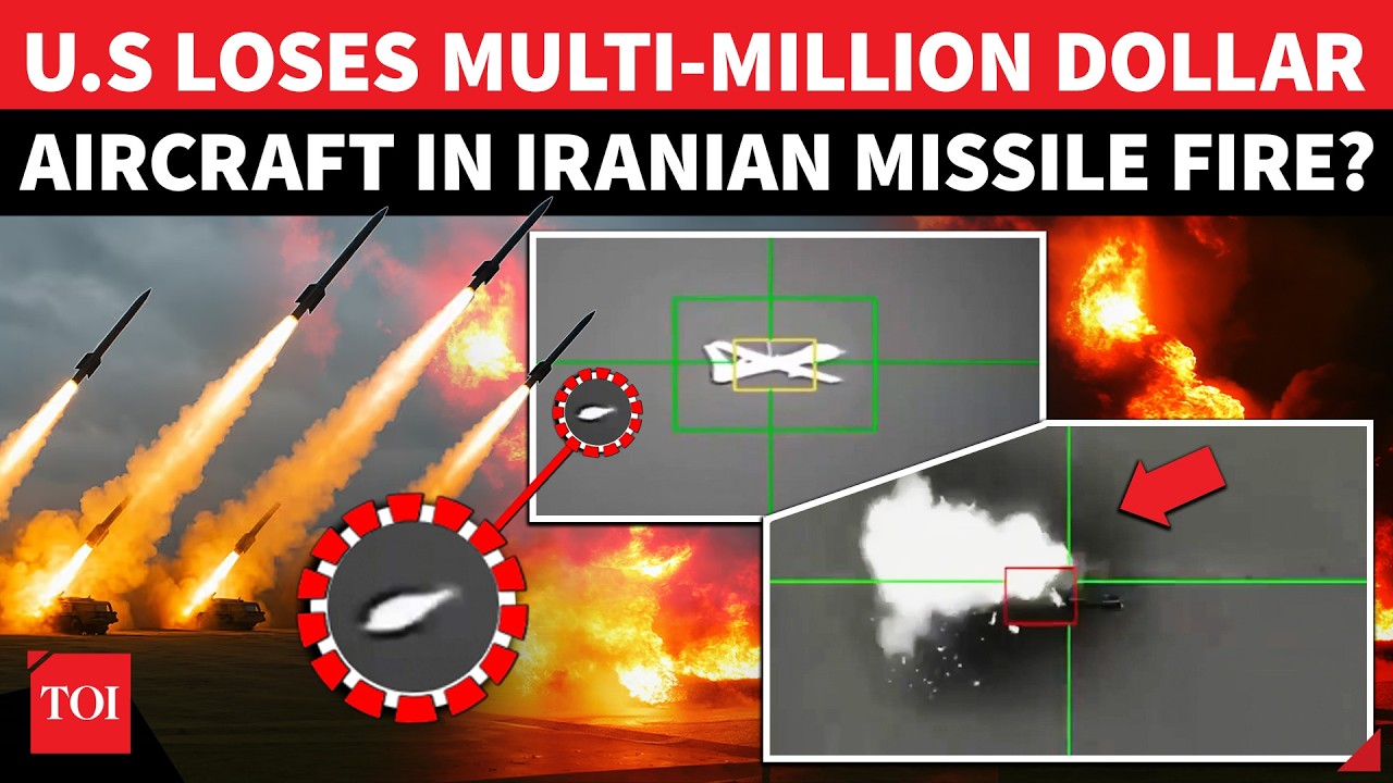 Iran 'Shoots Down' American Aircraft Over Iranian Skies; IRGC's Big Action On Cam | WATCH