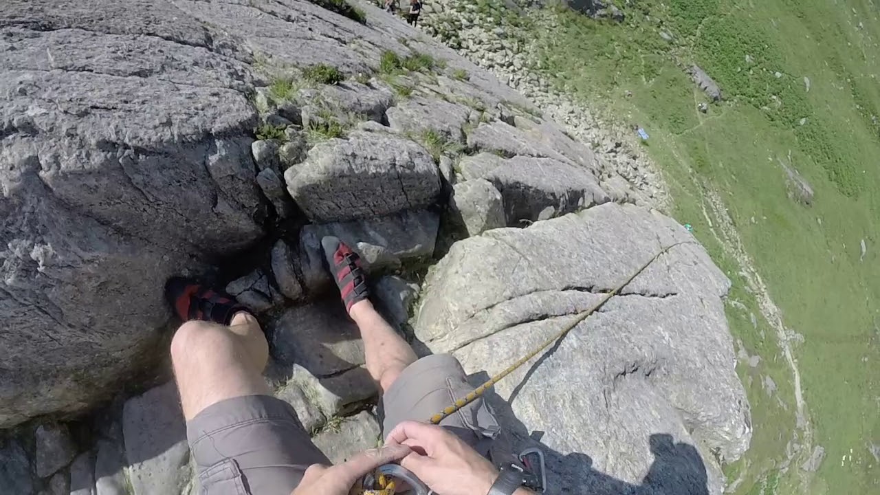 Climbing Little Tryfan