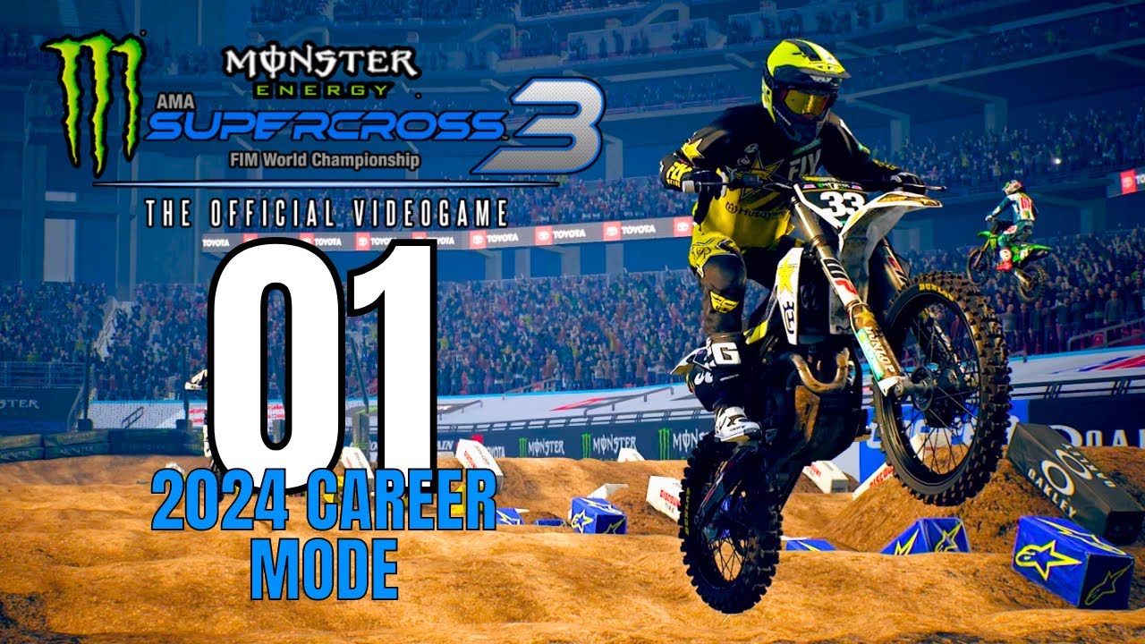 Supercross 3 Career Mode in 2024 | 01 | TAKING IT BACK TO 2020 | Monster Energy Supercross 3 | PS5