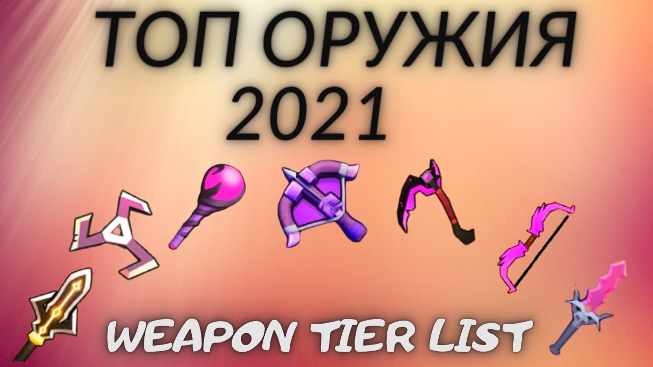 ARCHERO: ТОП ОРУЖИЯ В 2021 ГОДУ | WEAPON TIER LIST 2021 YEAR