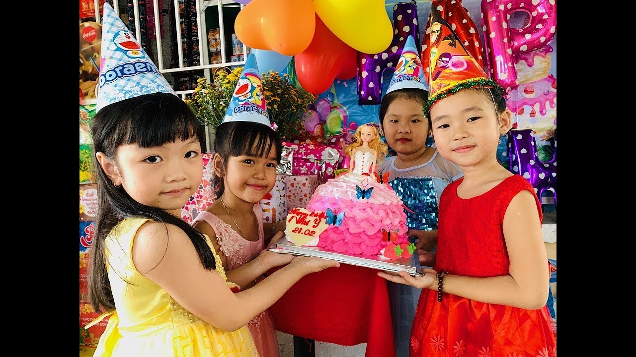 Sinh Nhật Dâu (^_^) Stin Dâu Happy BirthDay (^_^) Chiếc Bánh Kem Hình Công Chúa Búp Bê