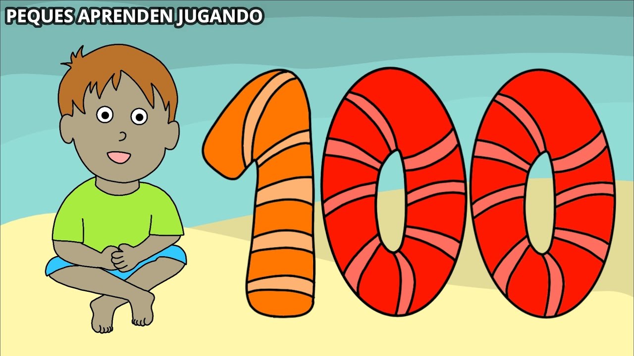 Los n&uacute;meros del 1 al 100 para ni&ntilde;os  Video de Peques Aprenden Jugando  Aprender a contar hasta el 10