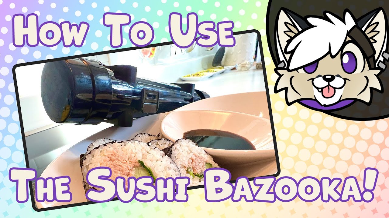 The Sushi Bazooka 🍣 How To Use || Cool Kitchen Gadgets
