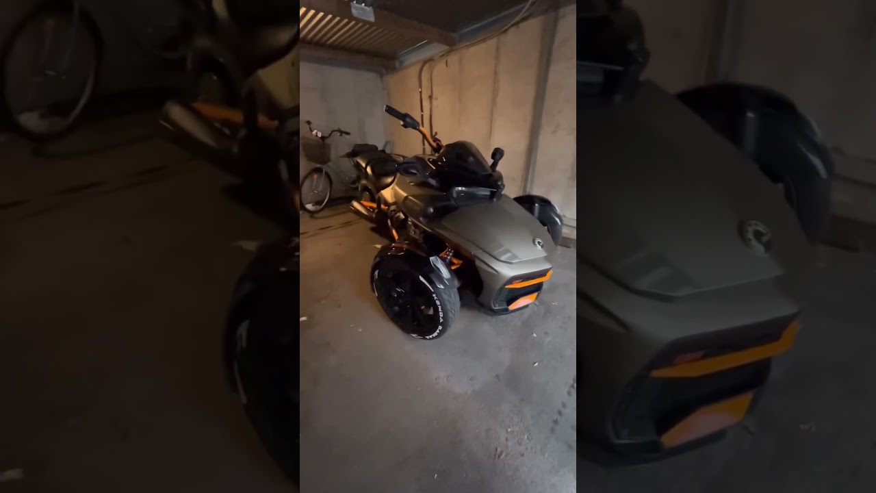 First start-up in december | Can-Am Spyder F3S