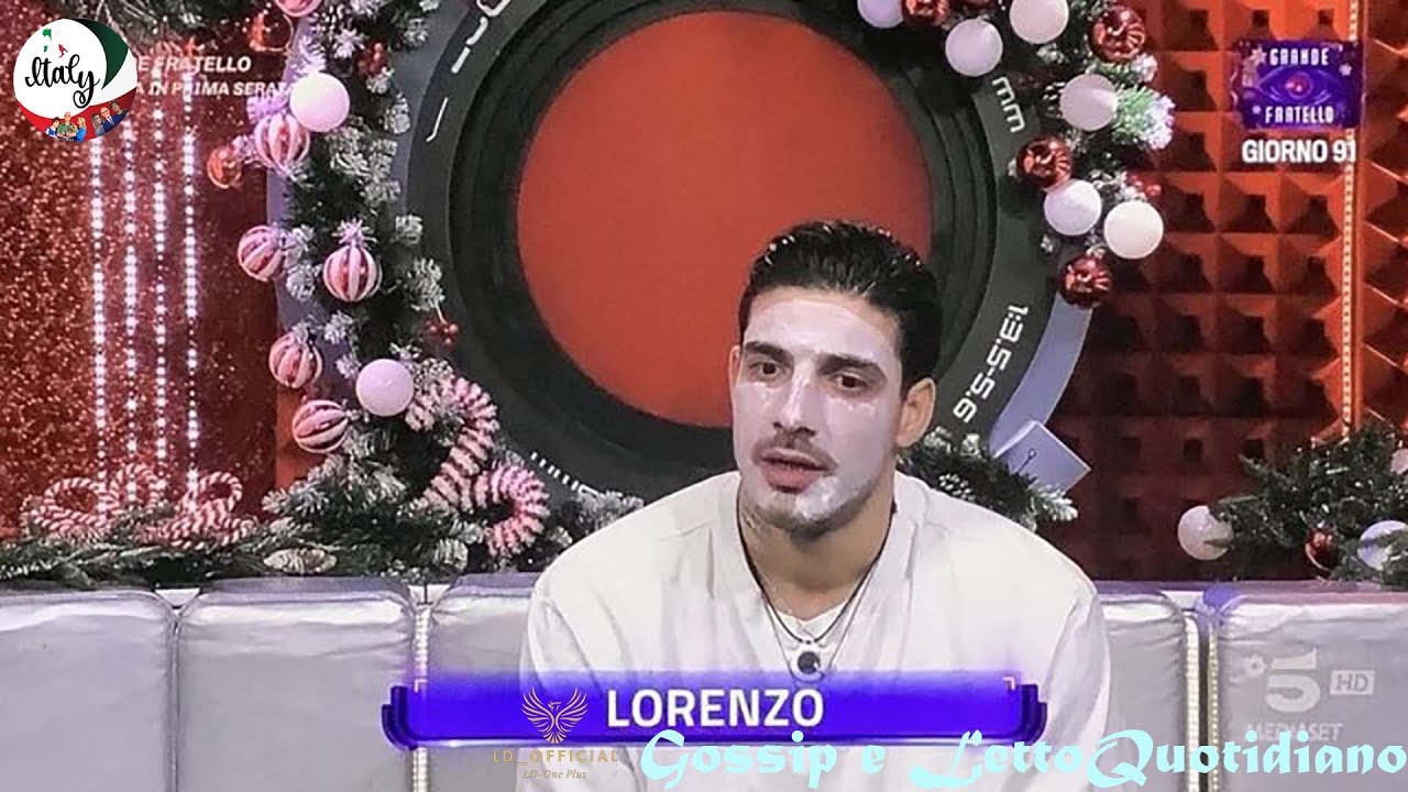 “Shaila deve pulirsi bocca”  “Grande Fratello”, lo sfogo di Lorenzo in confessionale