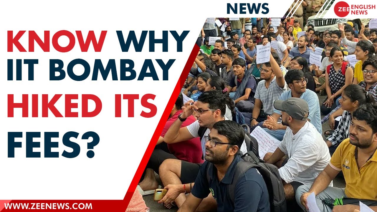 Why IIT Bombay hiked its fees? What it has to say for student's hunger strike ? | Zee English News