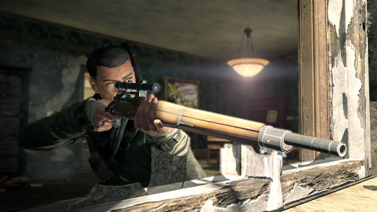 Epic Infiltration Sniper Mission from WW2 Game Sniper Elite V2 Remastered