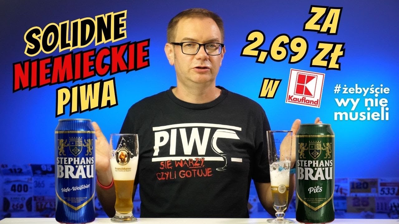 Stephans Bräu: Pils i Hefe-Weißbier - Feldschlößchen dla Kaufland (Niemcy) #żebyściewyniemusieli