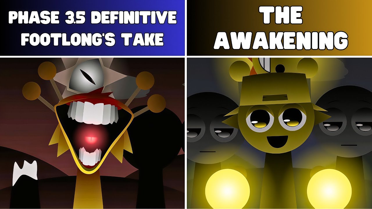 Sprunki Phase 3.5 Definitive (Footlong's Take) — Original VS The Awakening: Who Nails It?