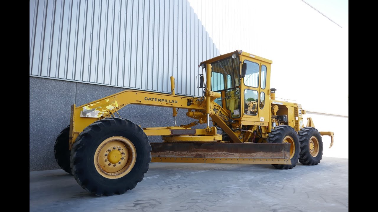 Demonstration video Caterpillar 130G motor grader