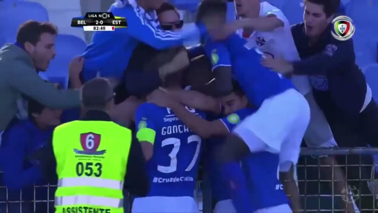 Belenenses 2-1 Estoril  &Eacute;poca 2017/18