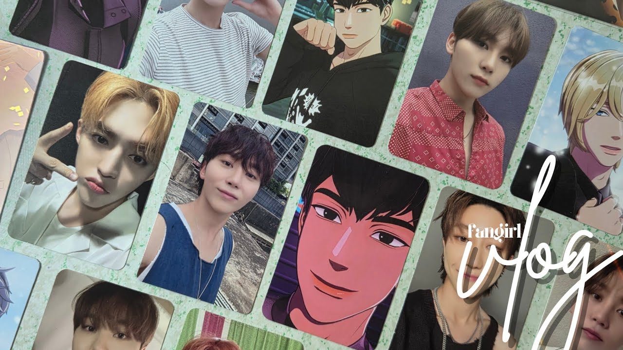 fangirl vlog #12 | spill the feels albums, plave, and seventeen photocards