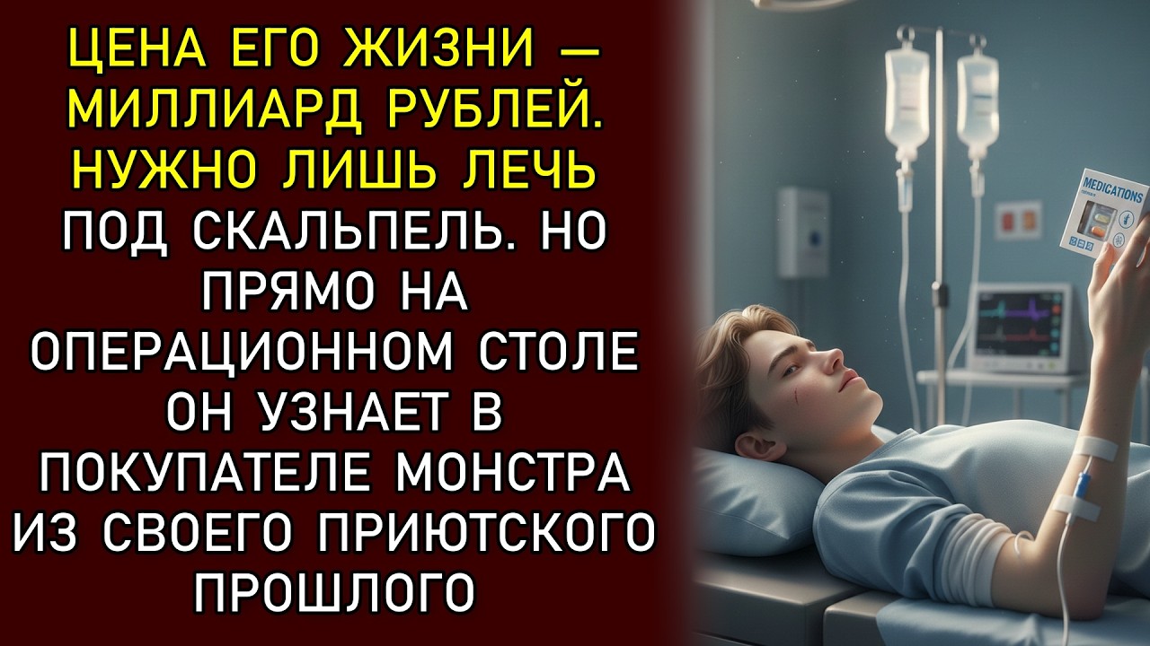 Миллиард рублей или совесть? Вор сирота выбрал месть на операционном столе